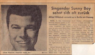 Singen war meine heimliche Liebe